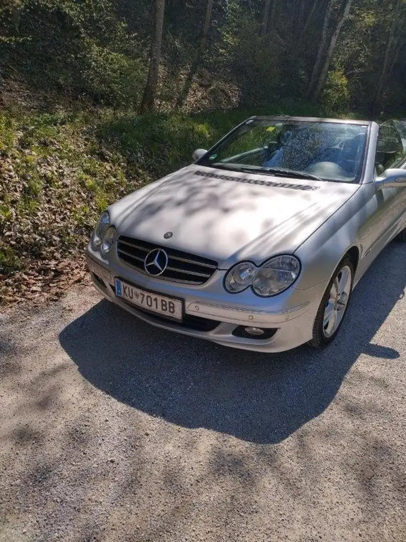 Mercedes-Benz CLK 200 CLK 200 Komp. Cabrio Avant. Sport AMG Avantgarde Sport AMG Silber - 1