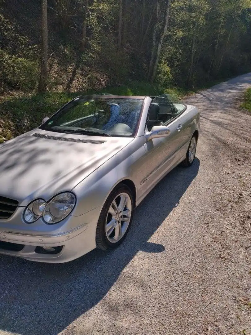 Mercedes-Benz CLK 200 CLK 200 Komp. Cabrio Avant. Sport AMG Avantgarde Sport AMG Silber - 2
