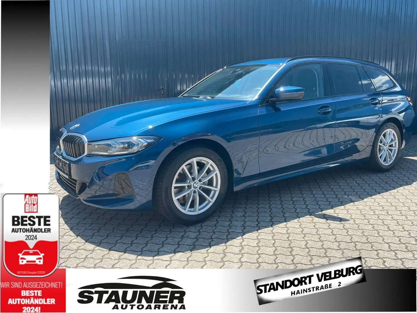BMW 320 D xDrive Aut. Touring/ Kamera/HiFi/HeadUp Azul - 1