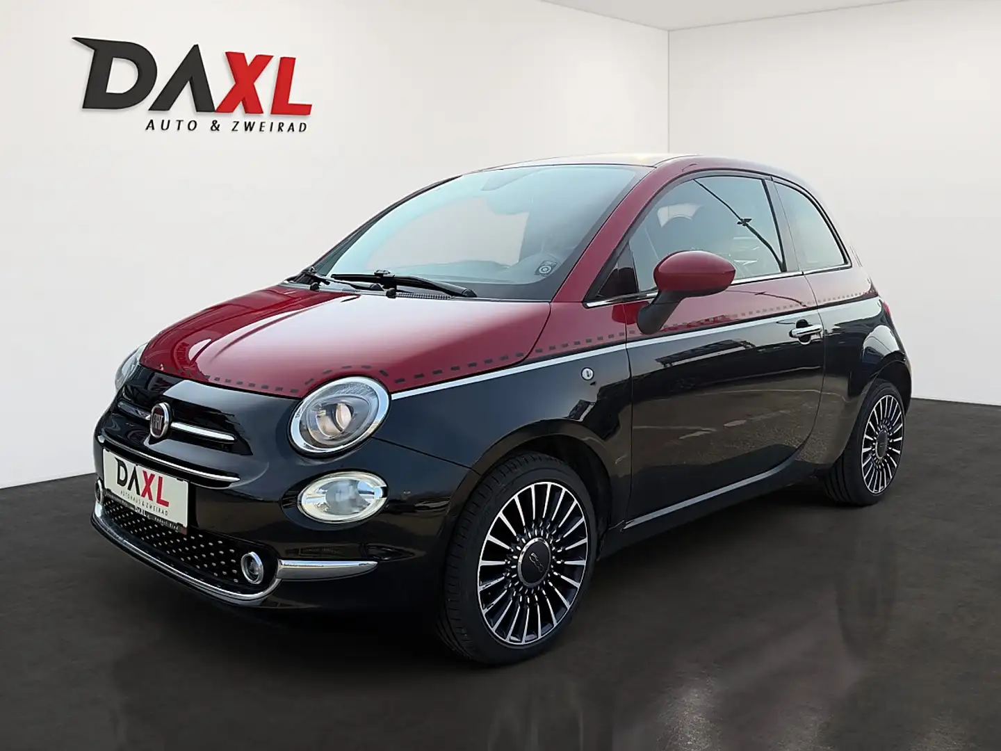 Fiat 500 1,2 69 Pop *Two-Tone* Schwarz - 1