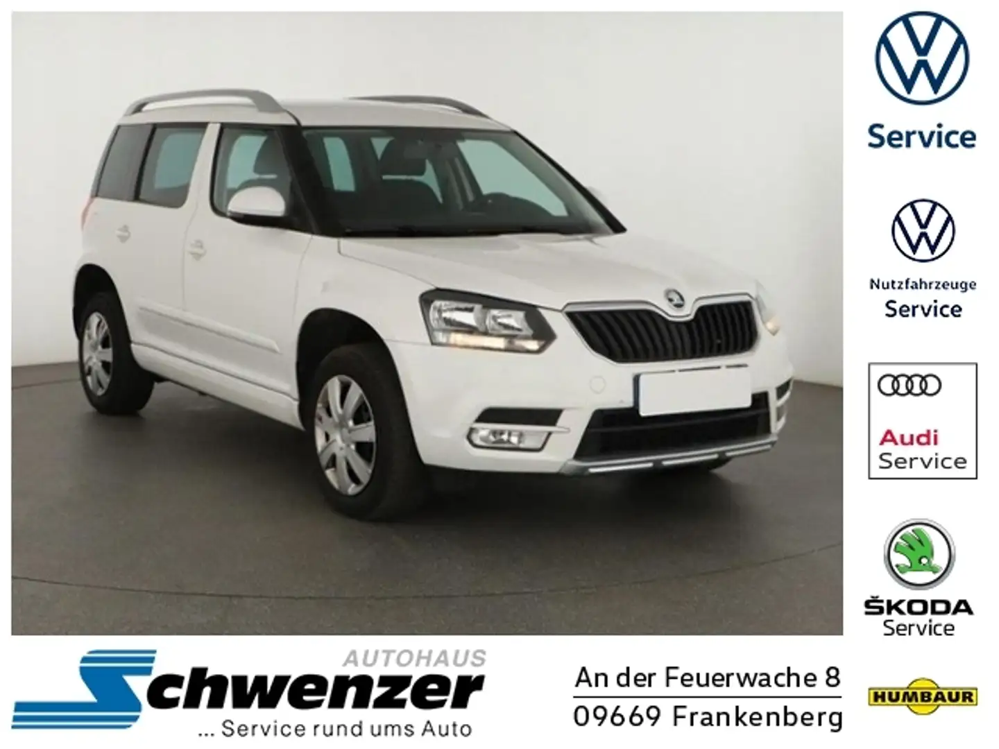 Skoda Yeti Ambition SHZ PDC hi. NSW CLIMATRONIC ALU Blanco - 1