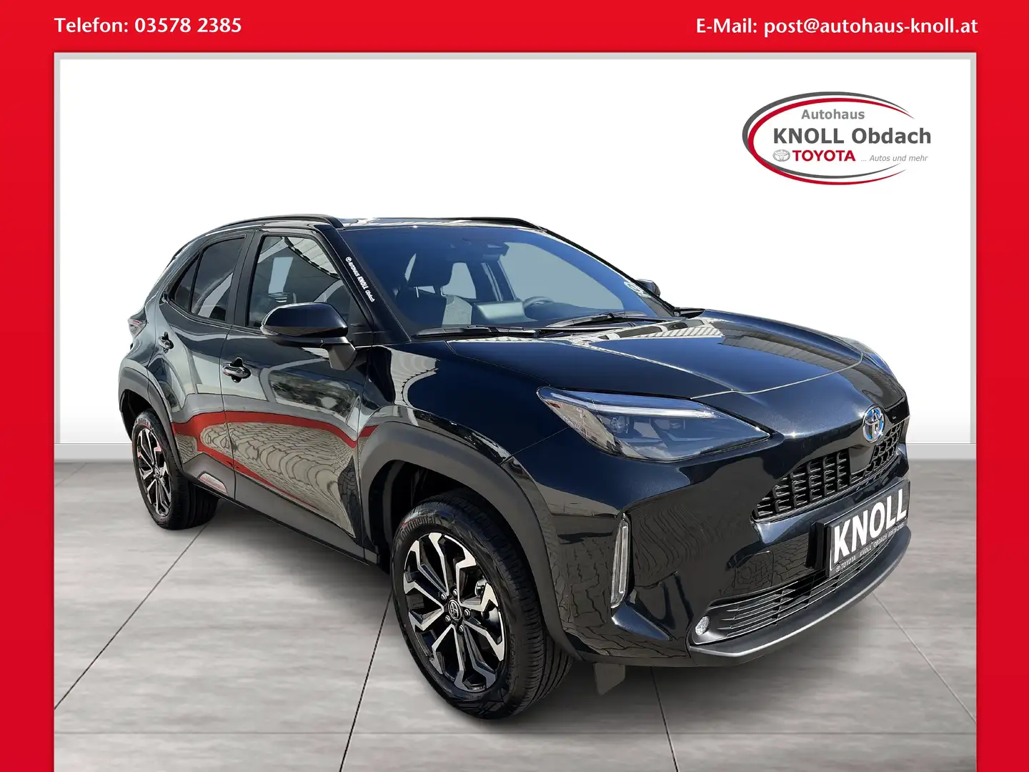 Toyota Yaris Cross Hybrid FWD Active Drive Safetypaket kostenlos Schwarz - 1
