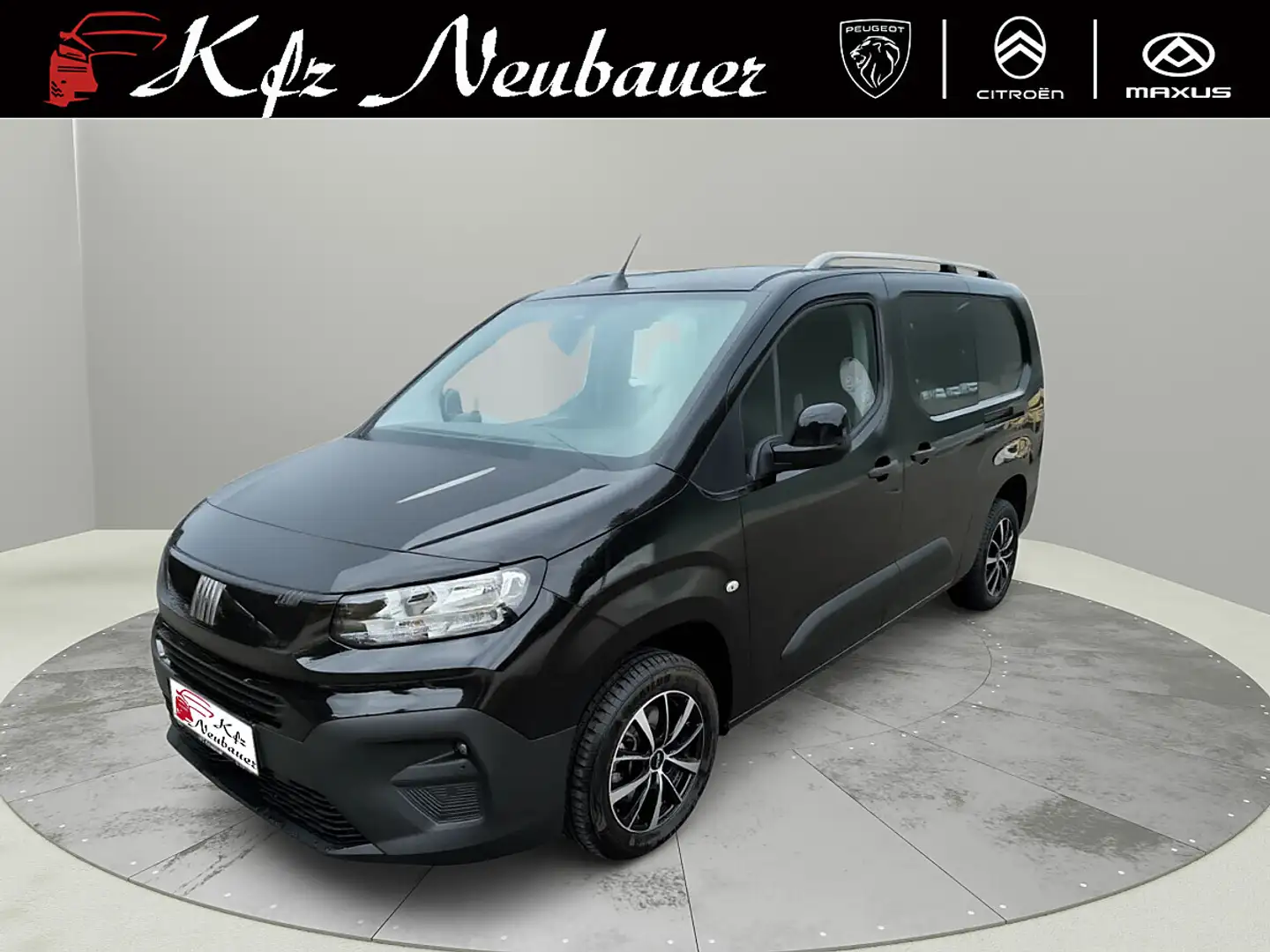 Fiat Doblo XL Diesel 130 S&S 6-Gang-Manuell Schwarz - 1