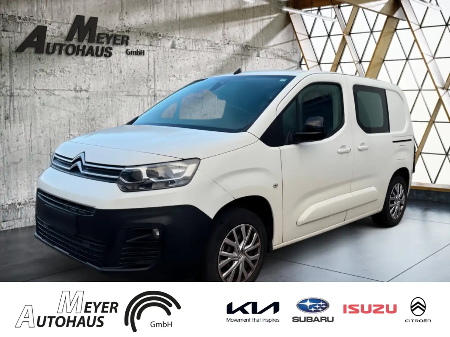 Citroen Berlingo 1.5 BlueHDI Kasten Driver M/L1 Weiß - 2