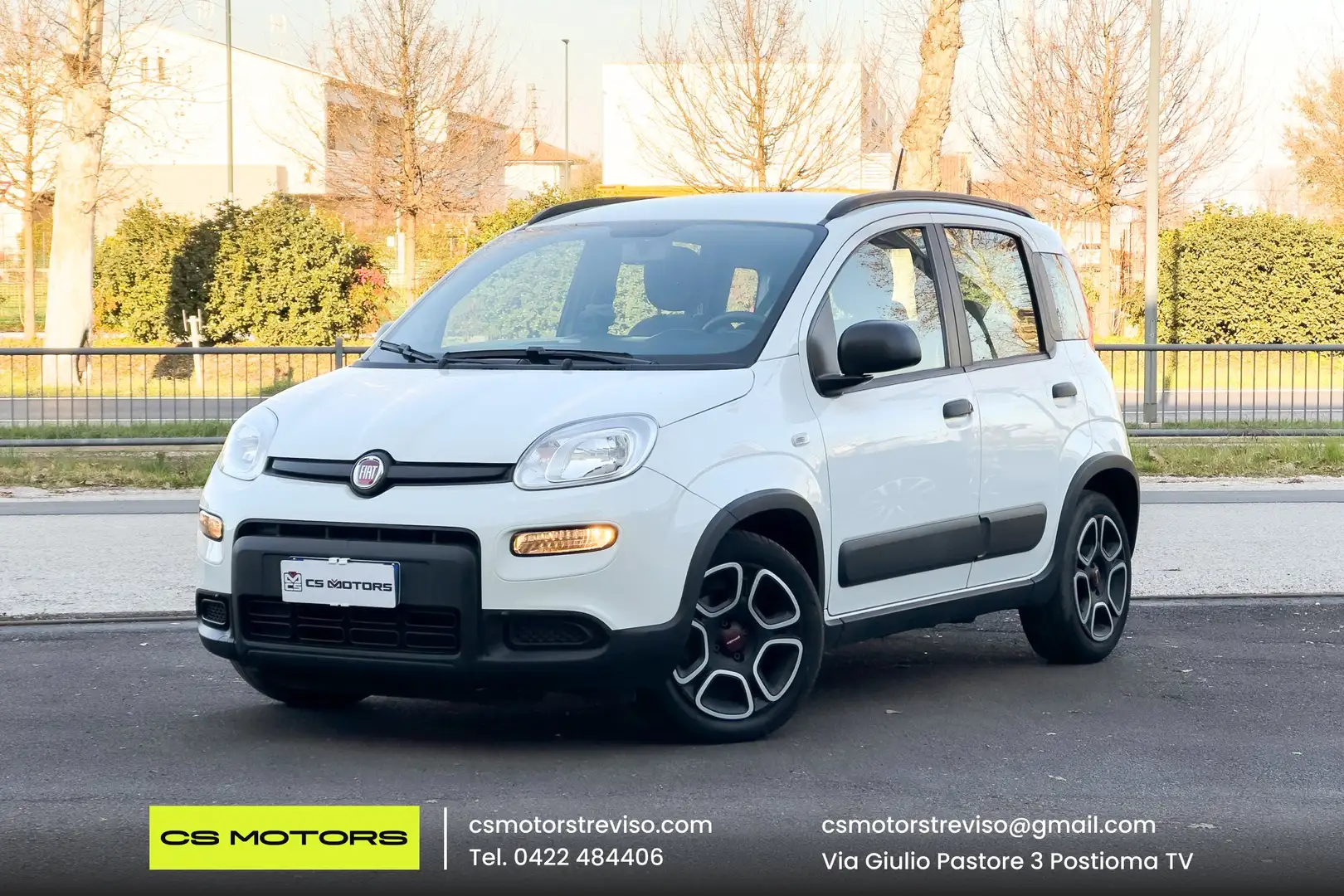 Fiat Panda Panda 1.0 benzina hybrid City Life Blanc - 1