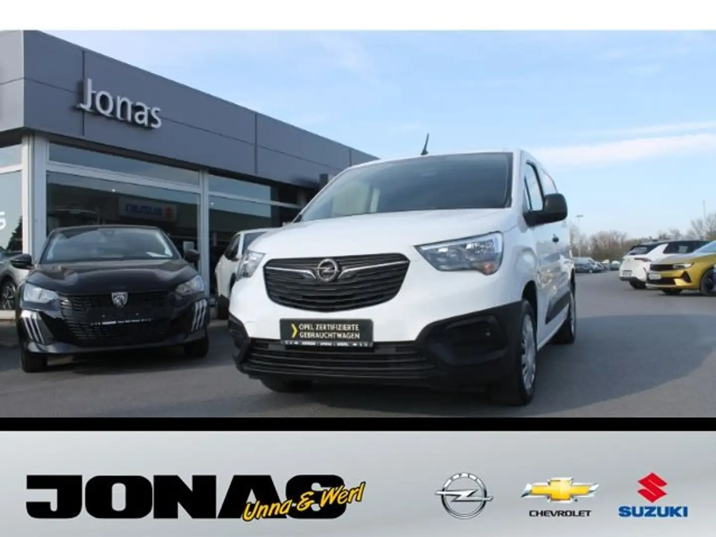 Opel Combo Cargo Edition 1.5D Multimedia PDC Klima Wit - 1