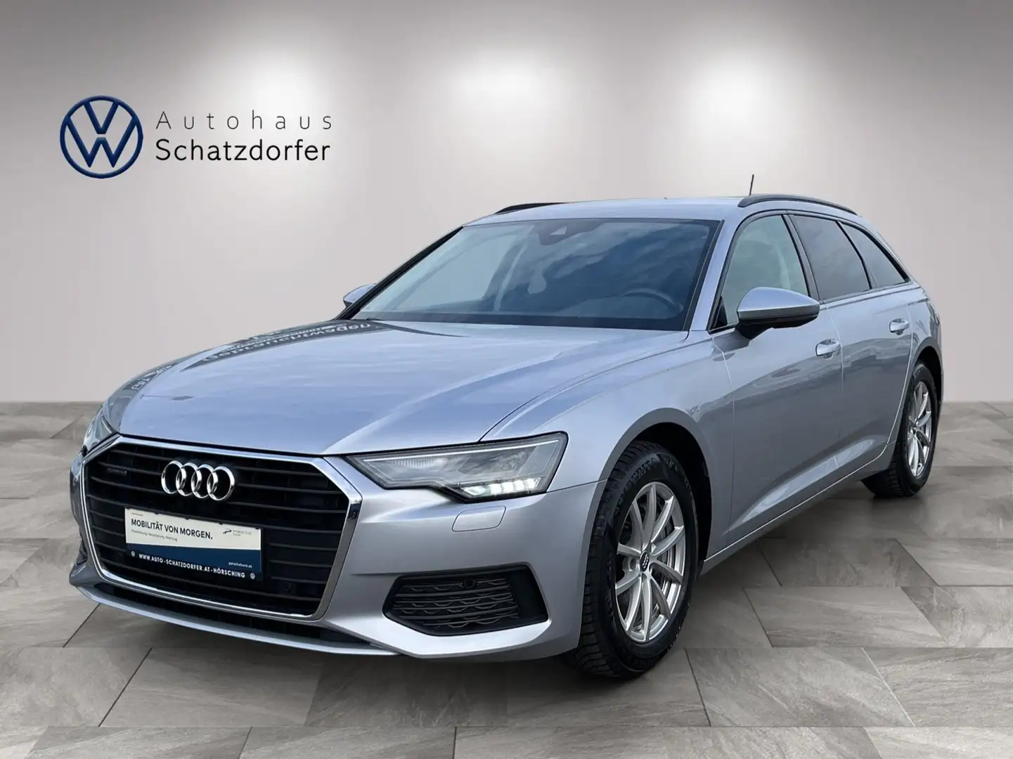 Audi A6 45 TDI quattro Silber - 1