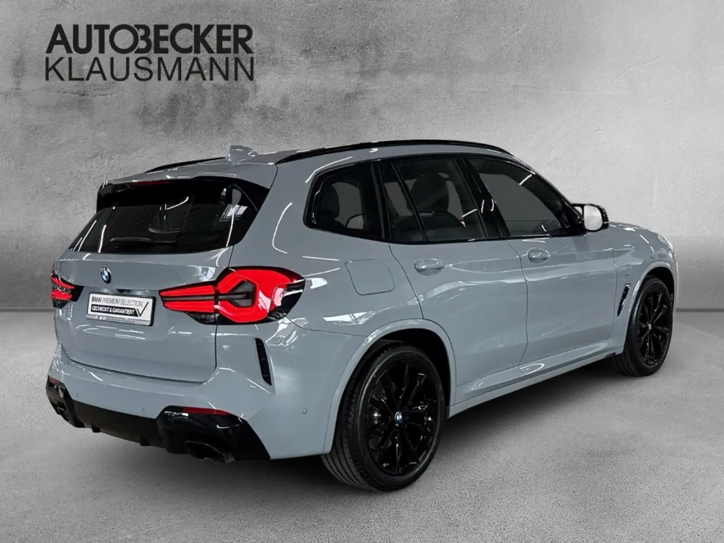 BMW X3 d M SPORT 20''AHK LC PROF NAVI HuD KAMERA ACC Сірий - 2
