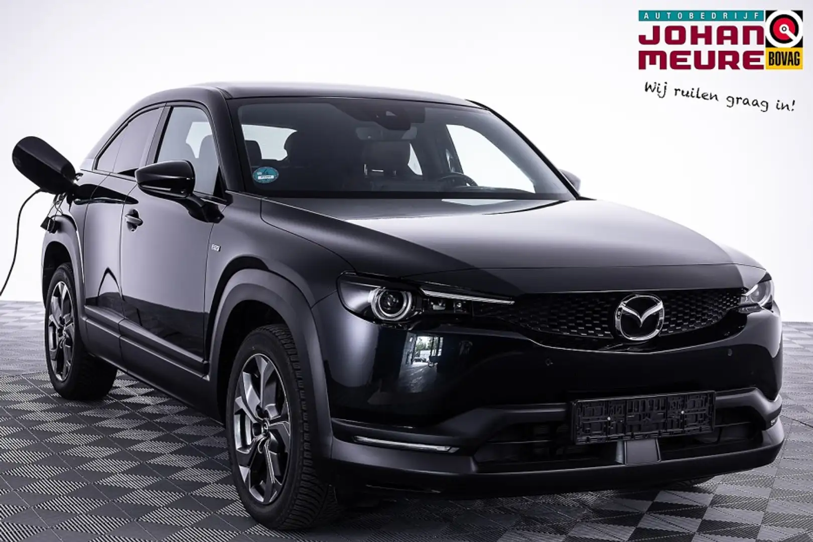 Mazda MX-30 e-SkyActiv EV 145 Advantage 36 kWh | Half LEDER | Zwart - 1