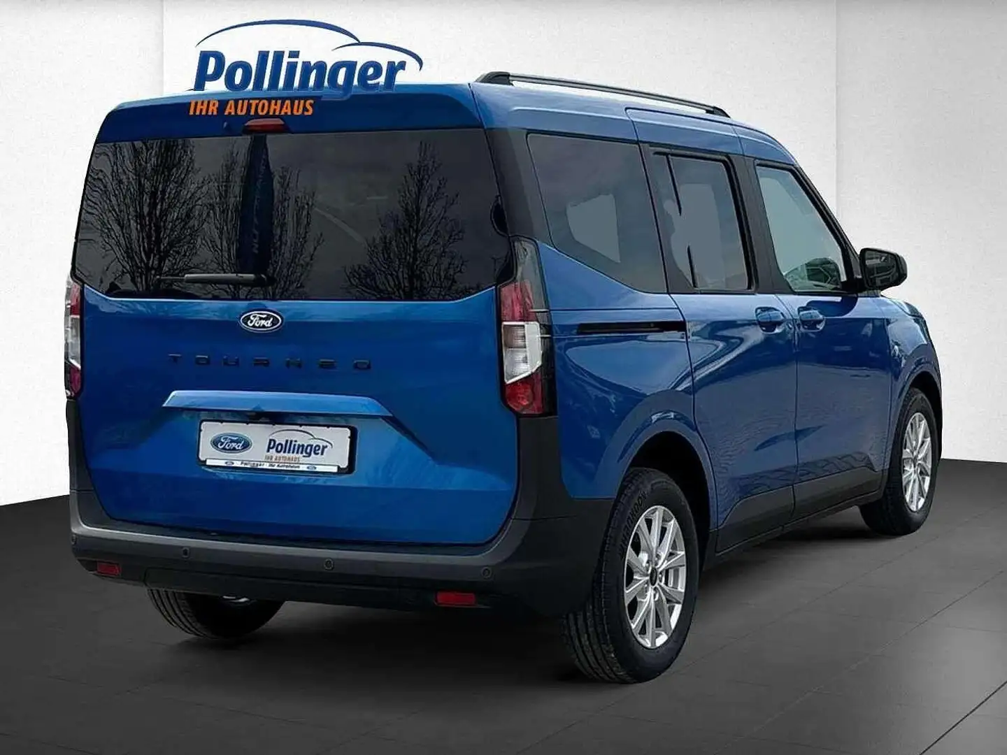 Ford Tourneo Courier NEUES MODELL, AUTOMATIK Blau - 2