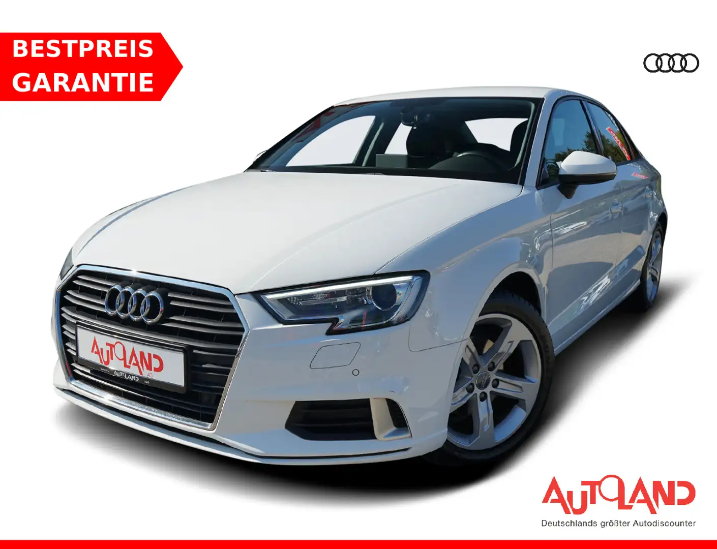 Audi A3 1.5 TFSI Bi-Xenon Navi Sitzheizung PDC AUX Weiß - 1