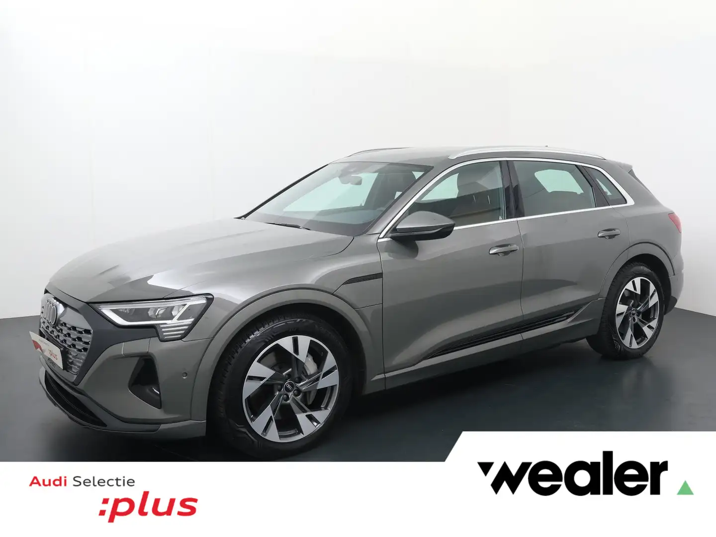 Audi Q8 e-tron 55 quattro Advanced Edition 115 kWh | 408 PK | Mul Gris - 1