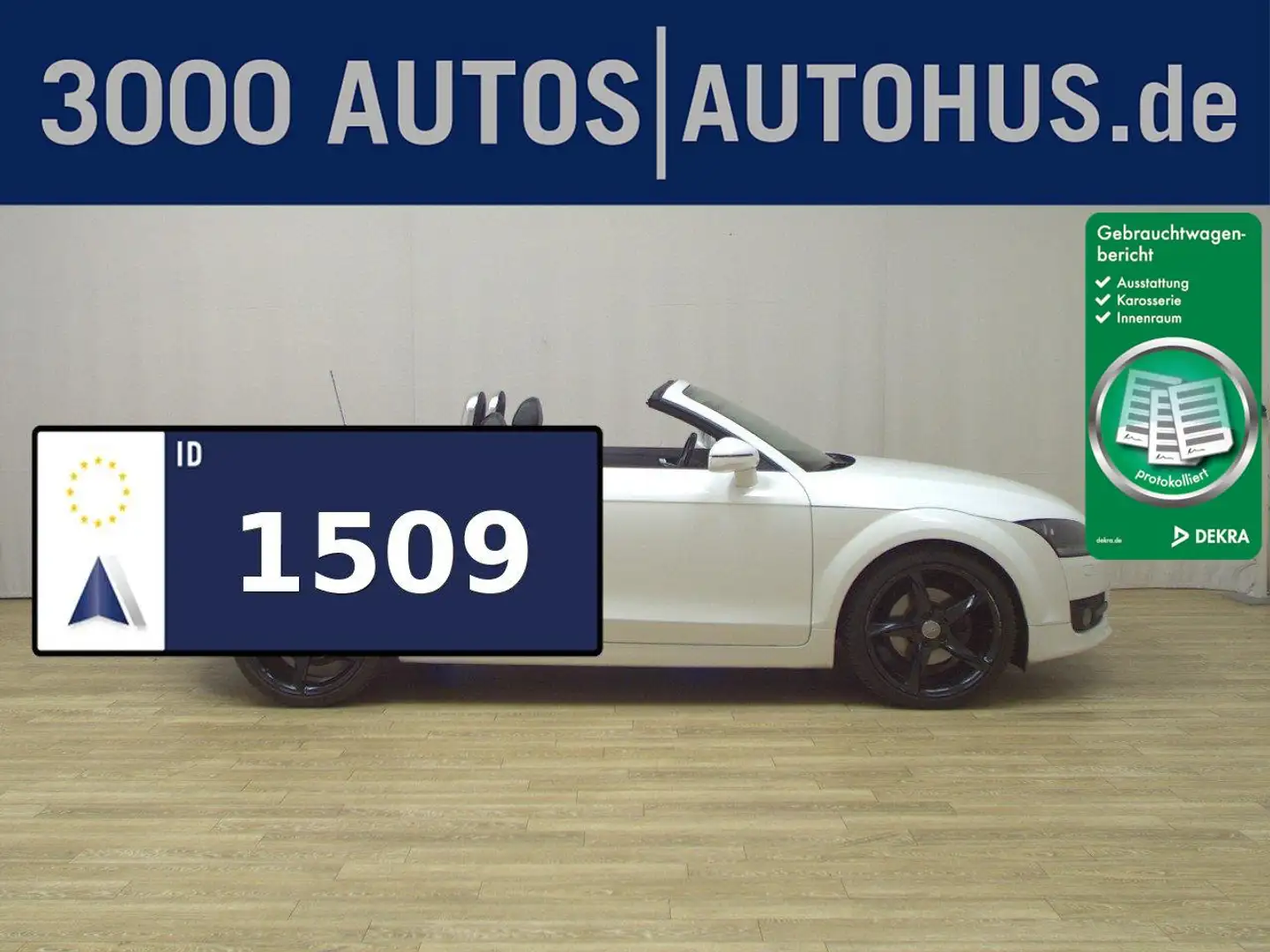 Audi TT 2.0 TFSI Roadster Leder BOSE Shz PDC Weiß - 1