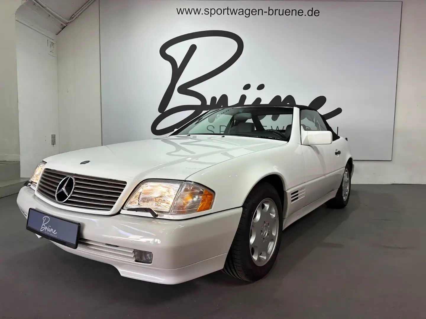 Mercedes-Benz SL 500 SL500/Leder/H-Kennz./Klimaautom./Memory/Hardtop Weiß - 1