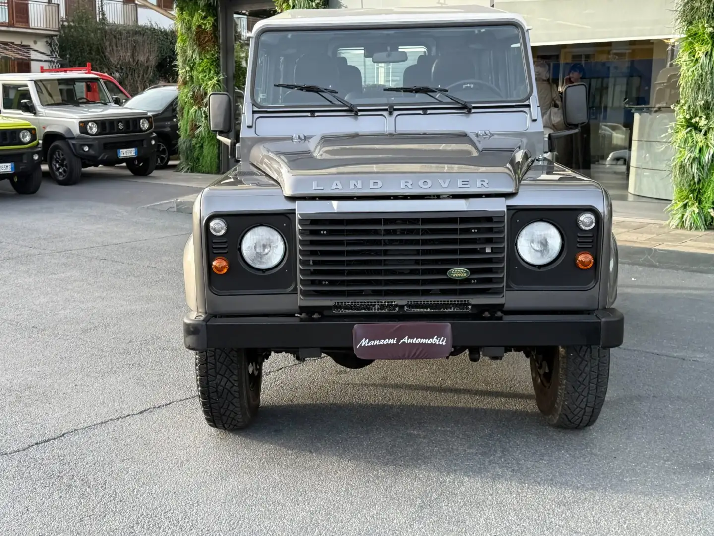 Land Rover Defender 90 2.4 S TD4 Station Wagon Gris - 2