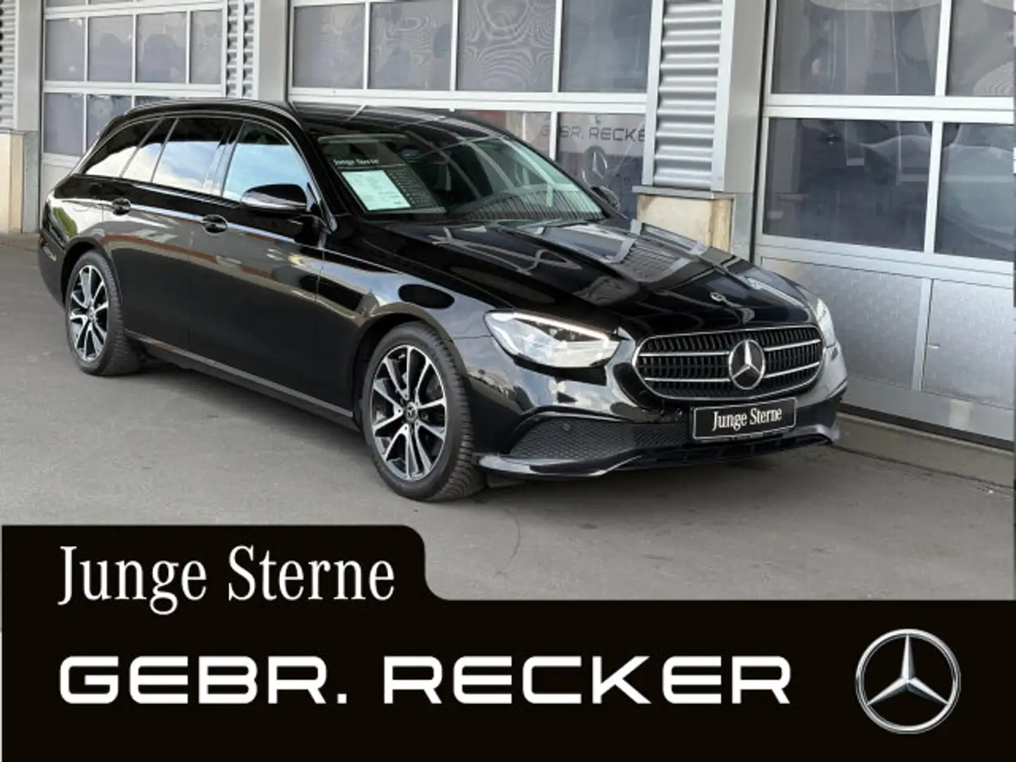 Mercedes-Benz E 220 E 220 d T Night AVANTGARDE AHK LED Kamera Totw. Negro - 1