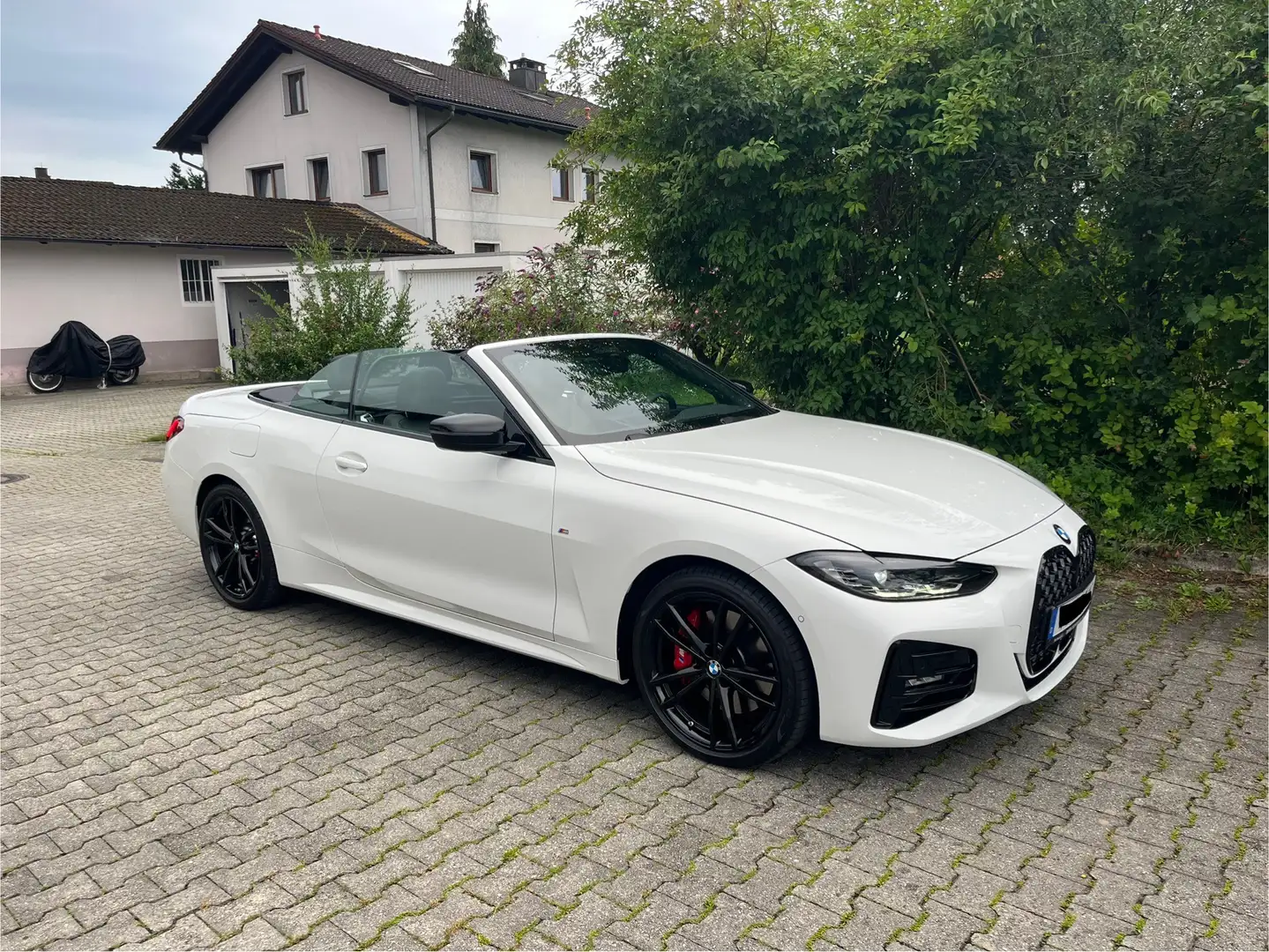 BMW 430 i xDrive Cabrio M Sport H/K AHK Nackenheizung White - 1