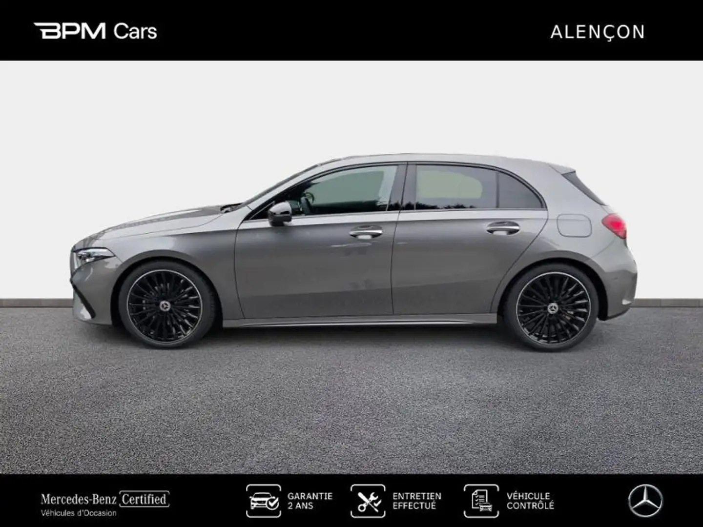 Mercedes-Benz A 200 200 d 150ch AMG Line 8G-DCT Grijs - 2