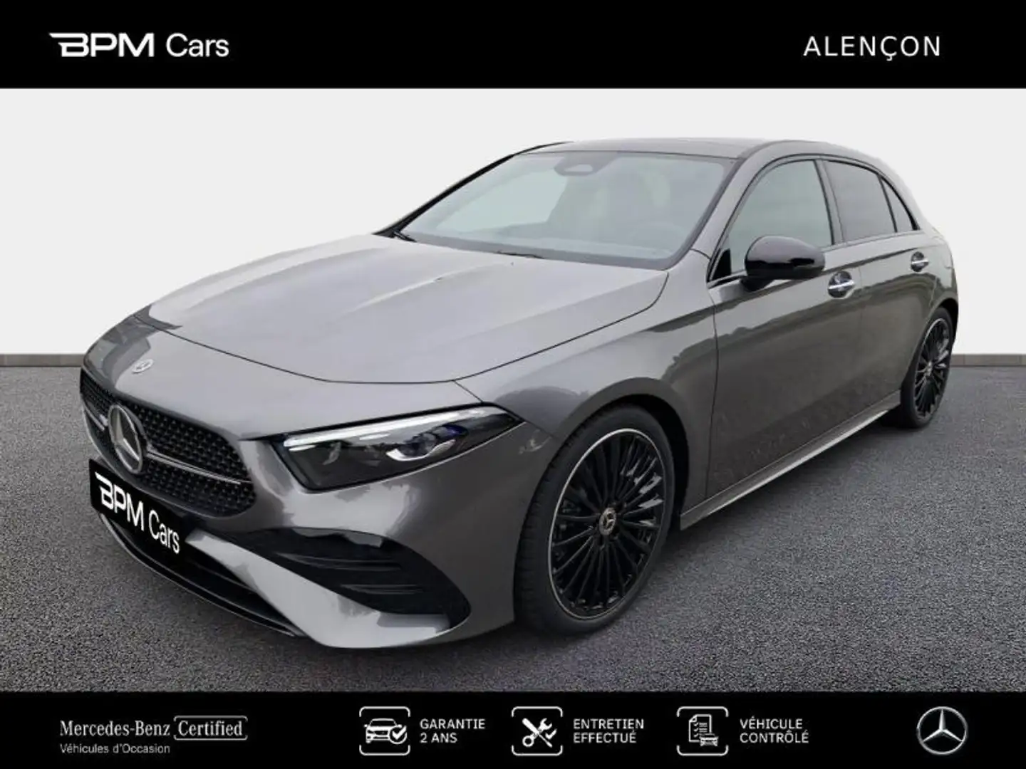 Mercedes-Benz A 200 200 d 150ch AMG Line 8G-DCT Grijs - 1