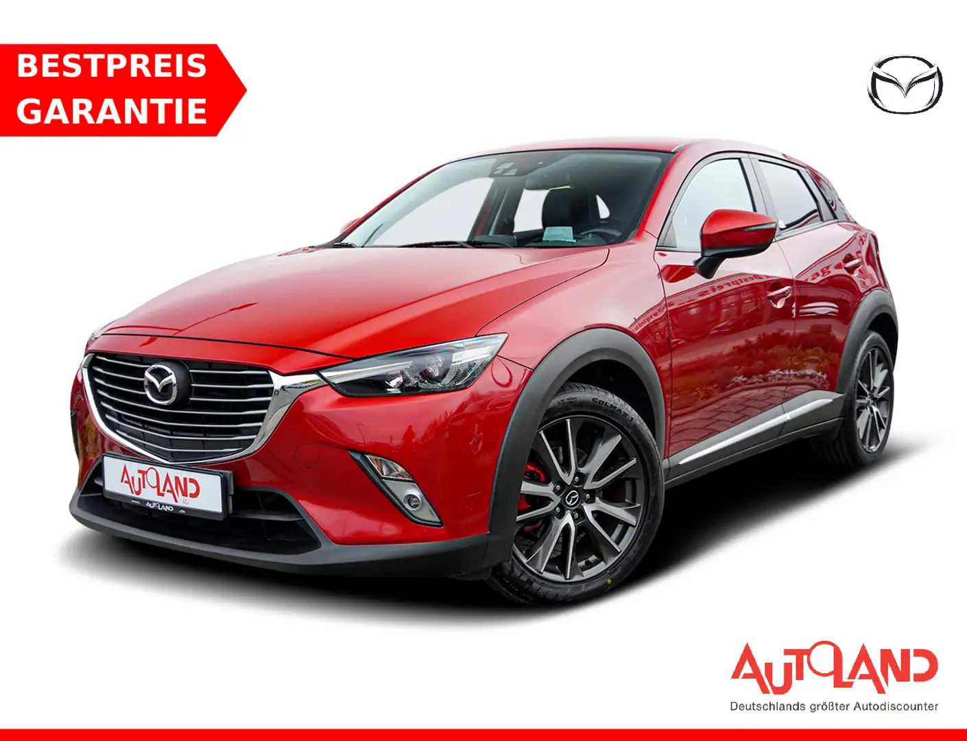 Mazda CX-3 2.0 Sports-Line Navi Head-Up Sitzheizung Rot - 1