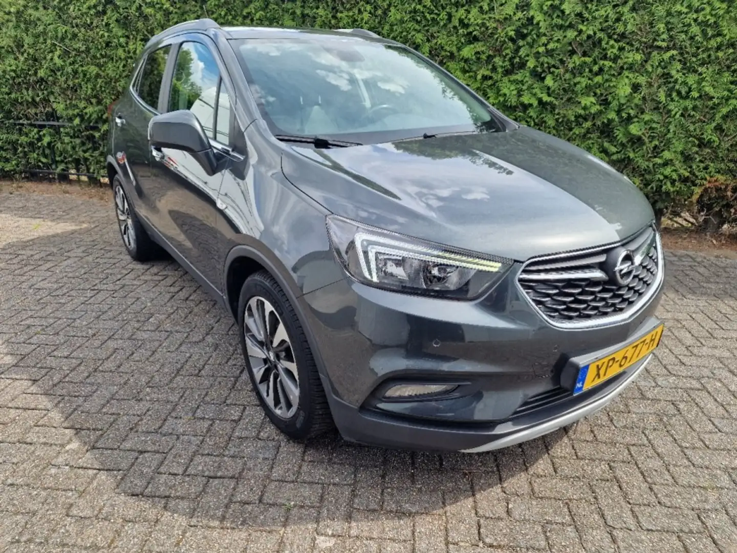 Opel Mokka X 1.4 Turbo Innovation Leder Carplay Stuurverw. Grijs - 2