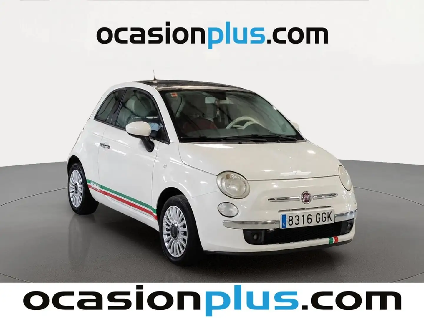 Fiat 500 1.2 Lounge Blanco - 2