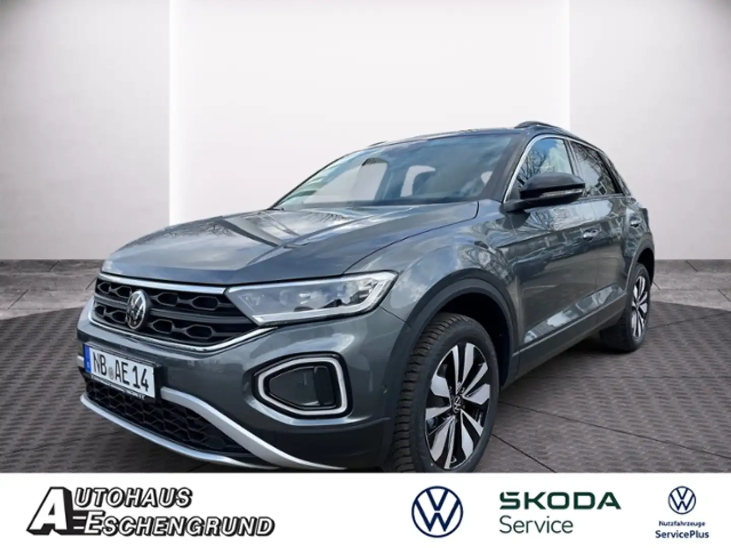 Volkswagen T-Roc 1.5 TSI DSG GOAL AHK APP-CONNECT LED Grau - 1