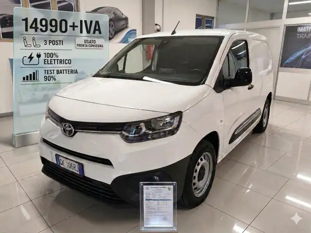 Toyota Proace City ELETTRICO 3 POSTI BATTERIA 90%