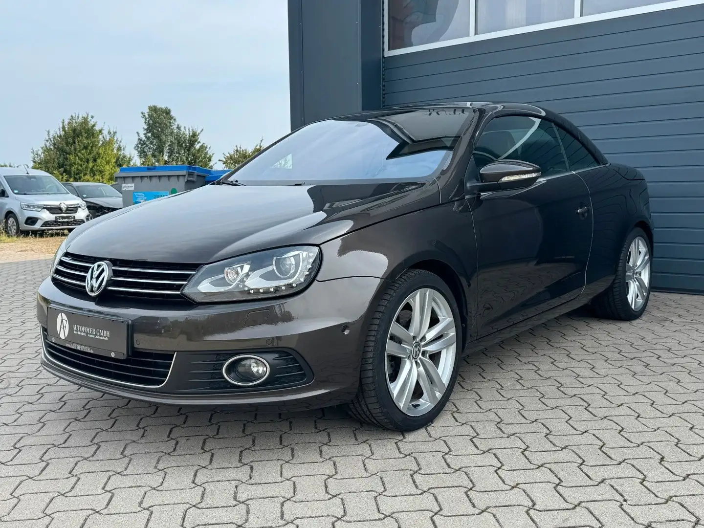 Volkswagen Eos 2.0 TDI DSG *XENON*LEDER*DCC*NAVI*KEYLESS Schwarz - 2