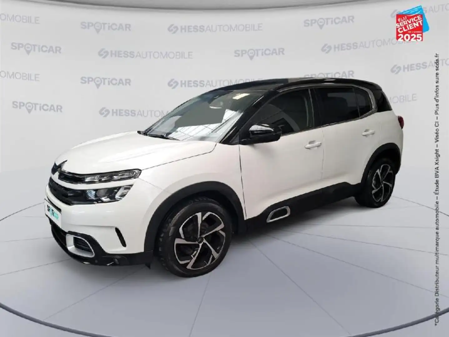Citroen C5 Aircross PureTech 130ch S\u0026S Shine Pack EAT8 E6.d Blanc - 1