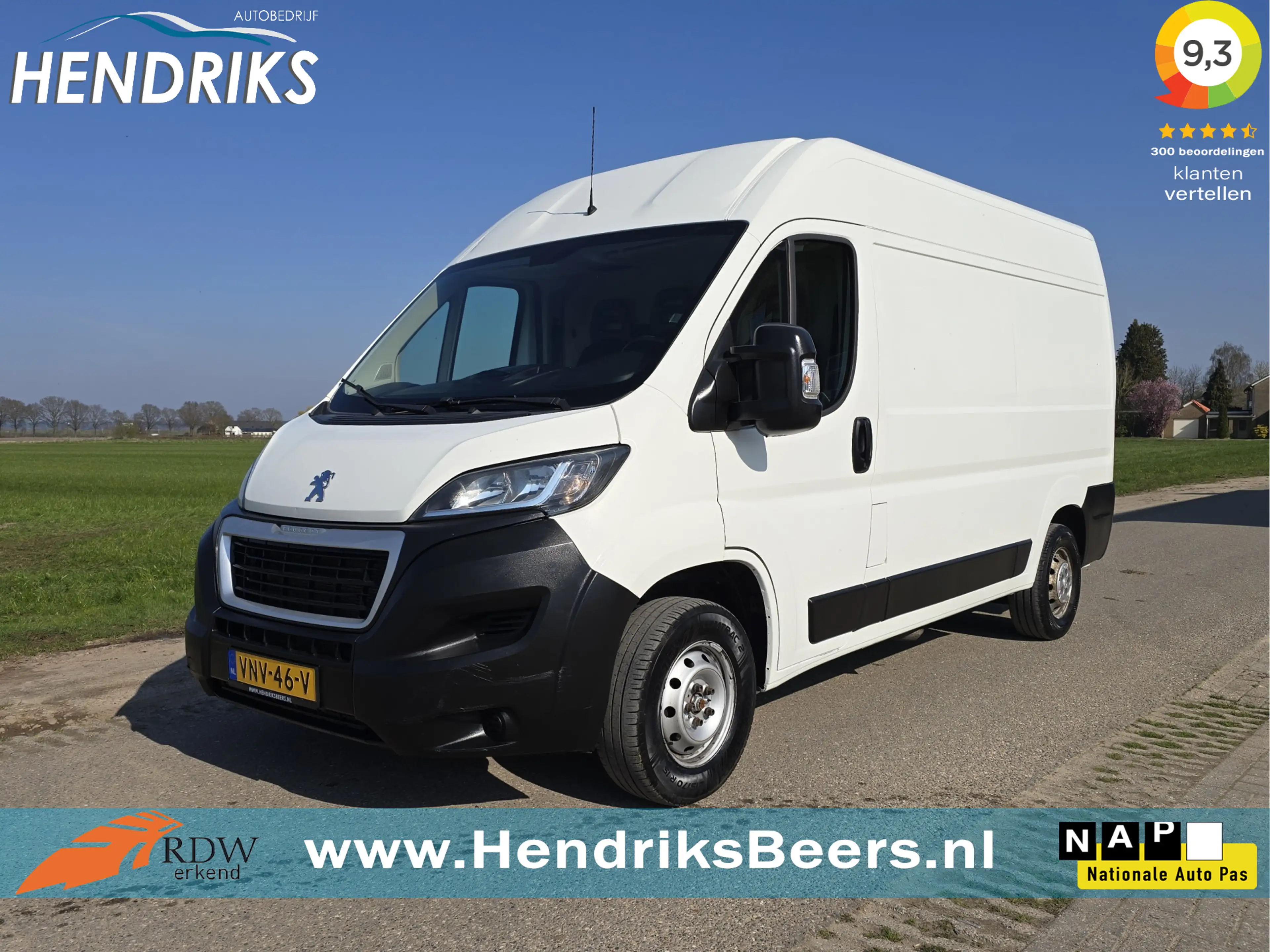 Peugeot Boxer 333 2.0 BlueHDI L2H2 Pro - 130 Pk - Euro 6 - Airco