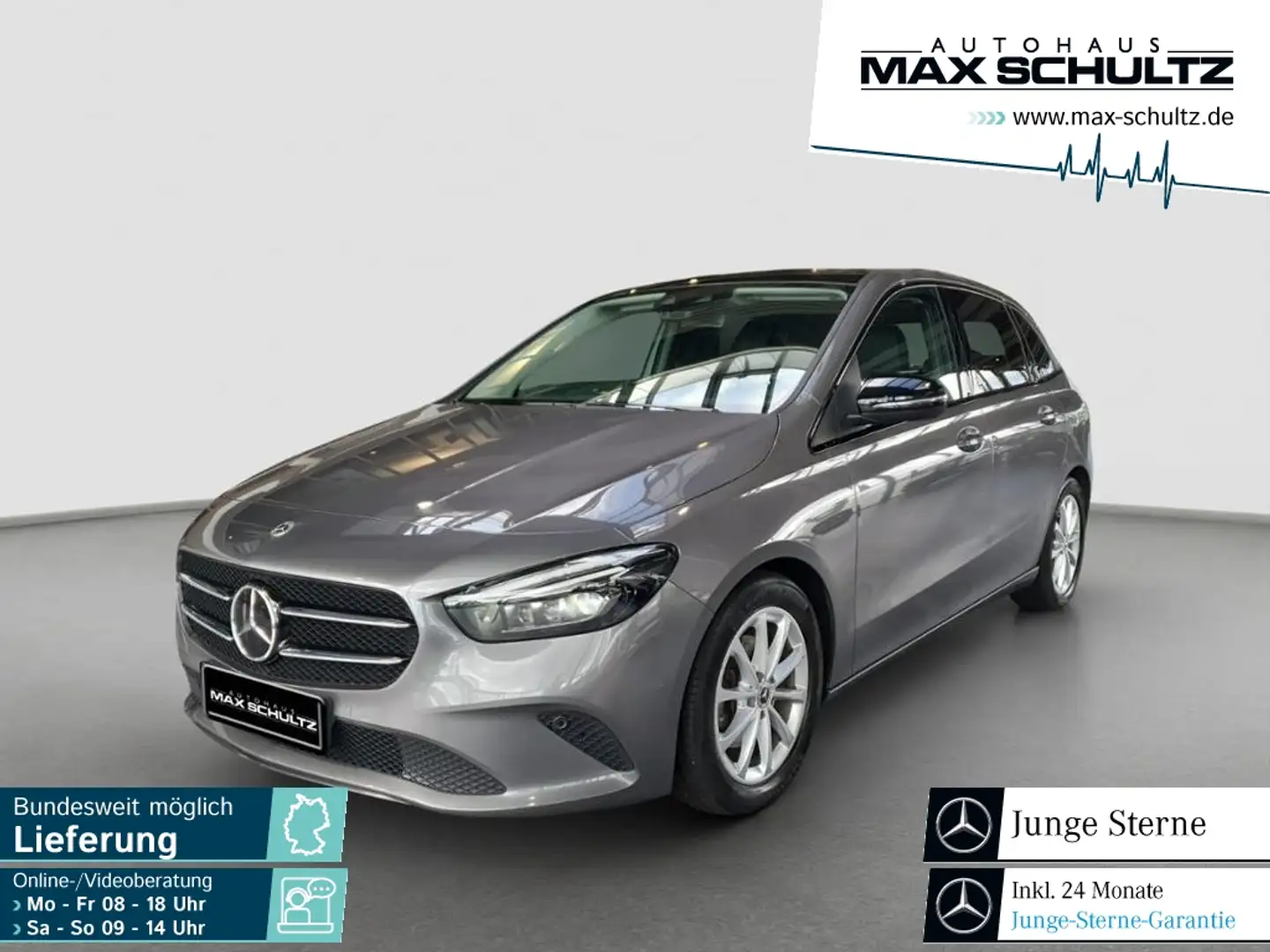 Mercedes-Benz B 200 4MATIC Panorama Schiebedach*MULTIBEAM LED Gris - 1