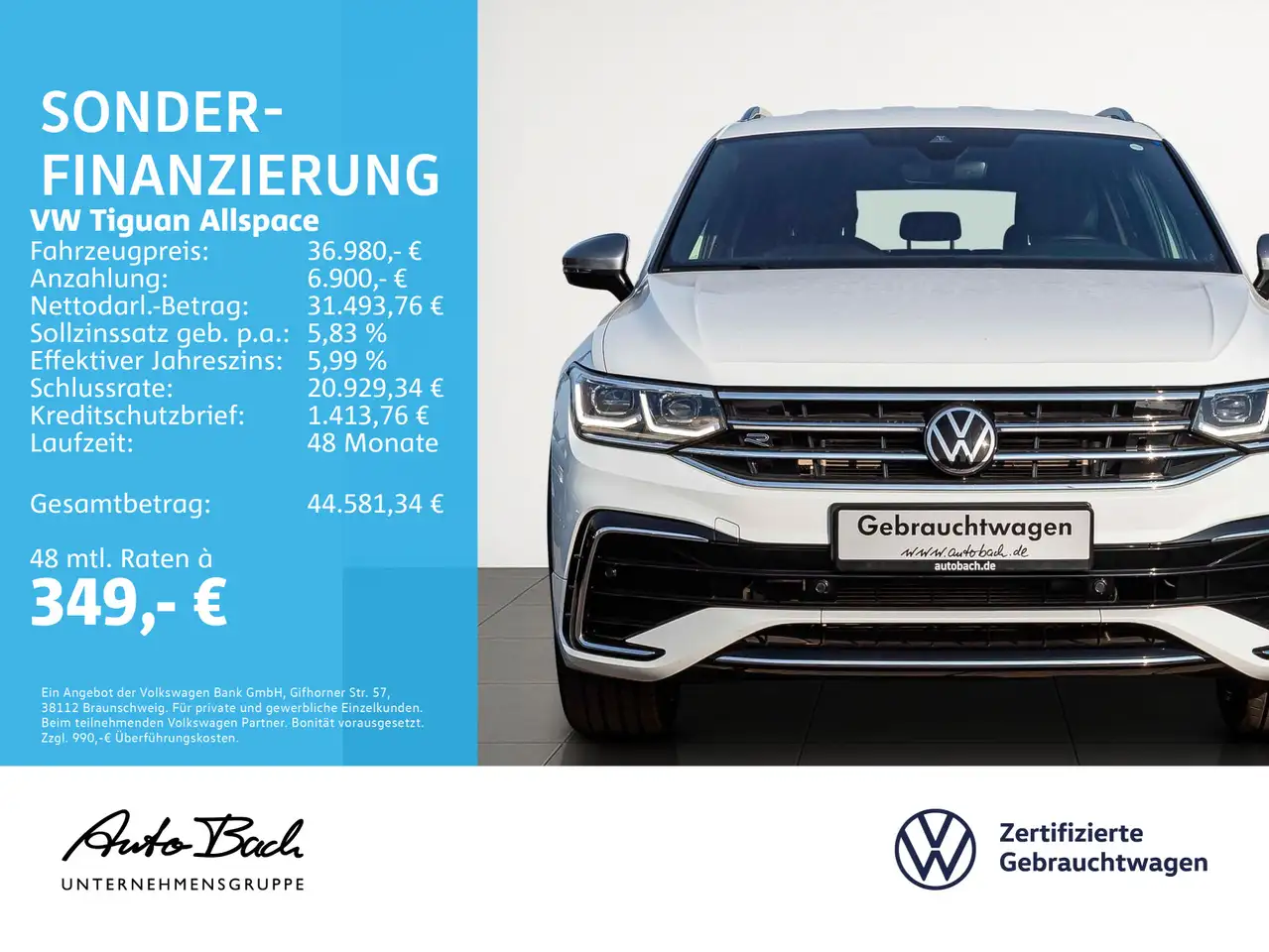 Volkswagen Tiguan Allspace R-Line 2.0TSI 4M DSG Navi LED Hu 2
