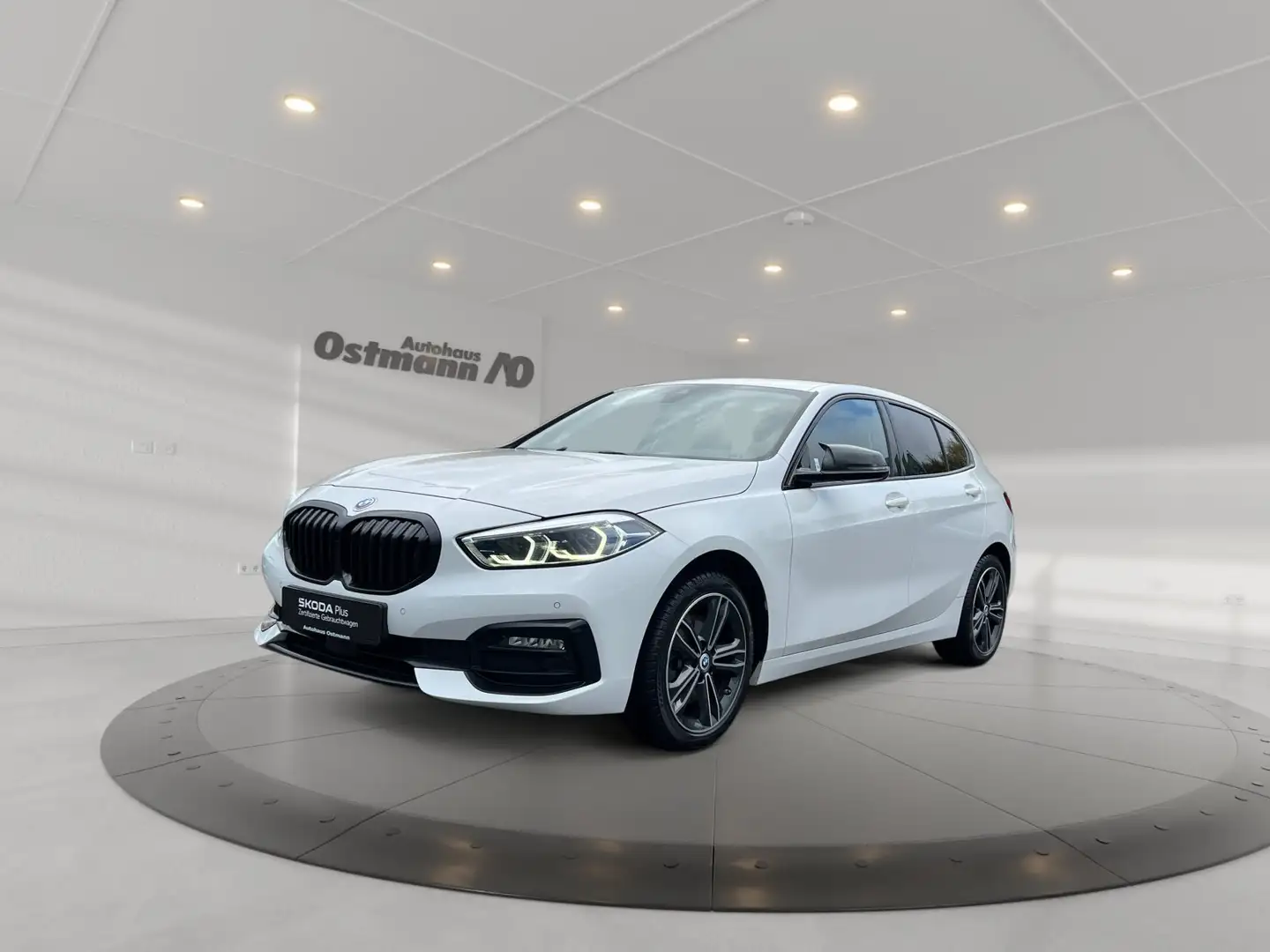 BMW 118 i Sport Line 100kw DKG *OPF*LED*PDC*DAB*SHZ* Bianco - 2