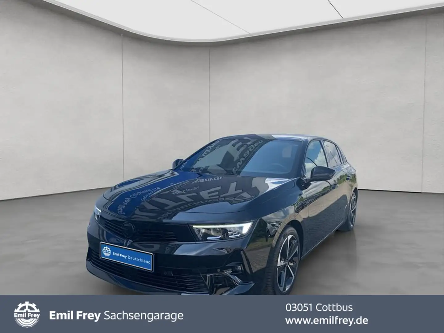 Opel Astra 1.2 Turbo Automatik GS NAVI * LED * RFC Schwarz - 1