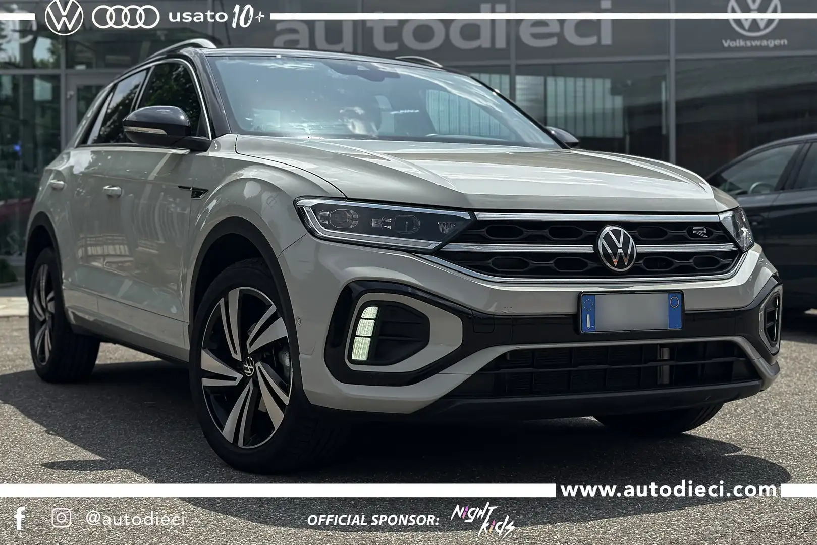 Volkswagen T-Roc T-Roc 1.0 tsi R-Line 110cv Bianco - 1