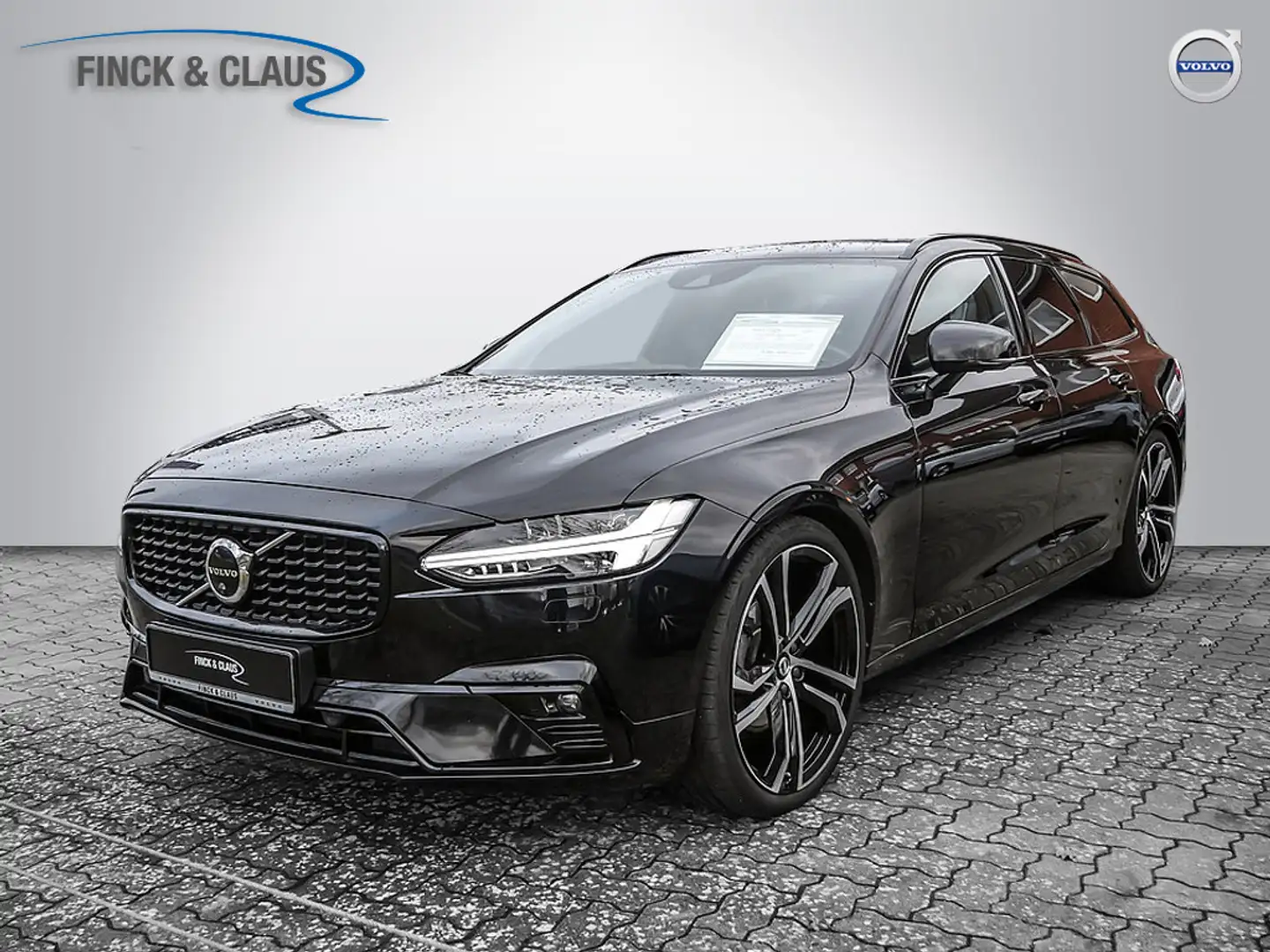 Volvo V90 D5 AWD R Design Schwarz - 1