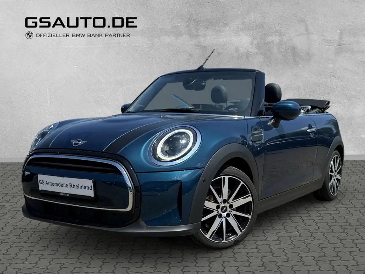 MINI Cooper Cabrio SIDEWALK Navi ACC HUD LED H&K Kam Albastru - 1
