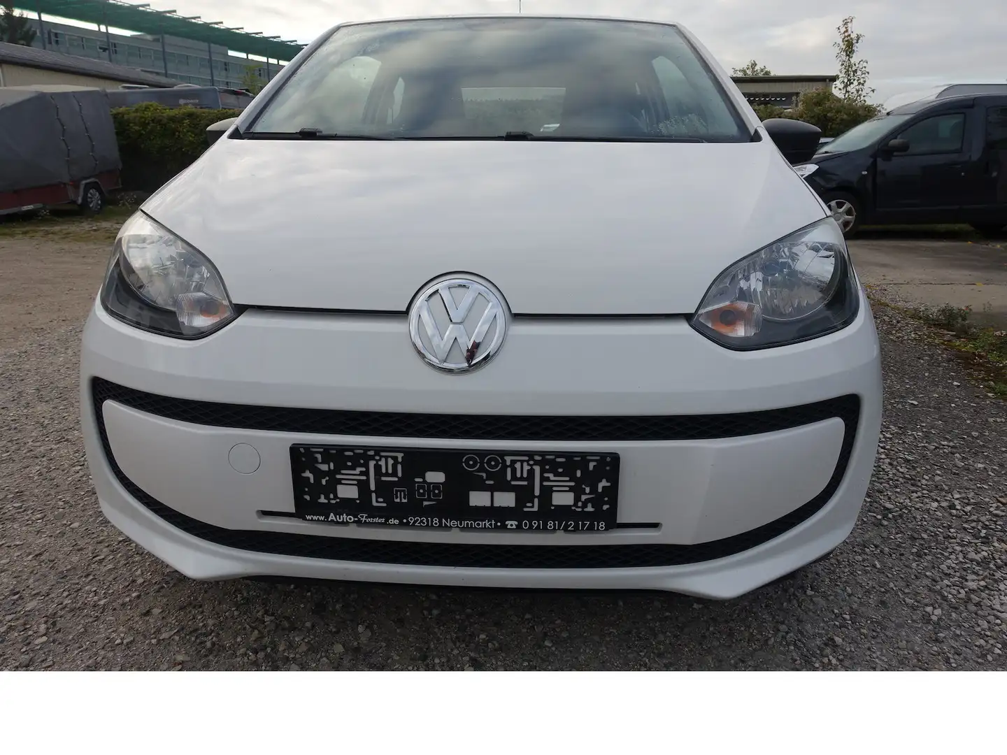 Volkswagen up! take Klima 1. Hand, scheckheftgepflegt Weiß - 2