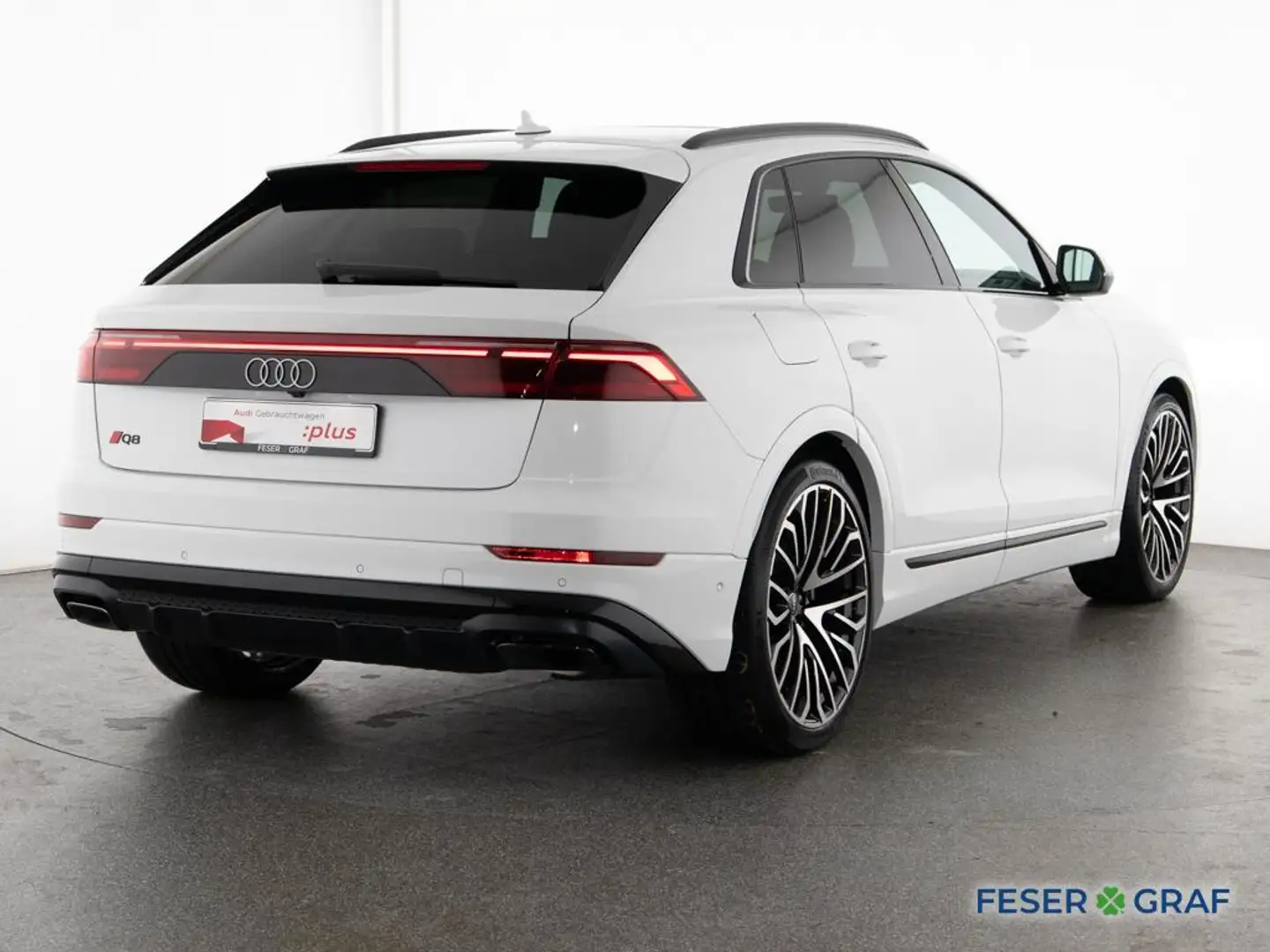 Audi Q8 S line 50 TDI quattro Exterieur/Matrix/AHK Alb - 2