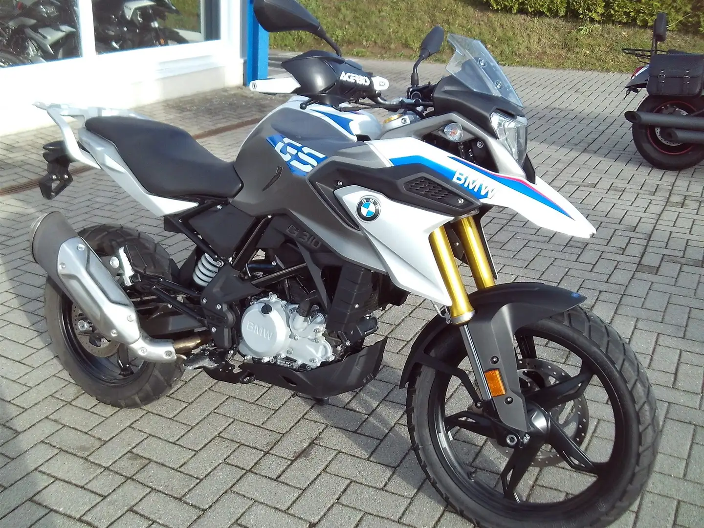 BMW G 310 GS Windschild+Taschenhalter - 1