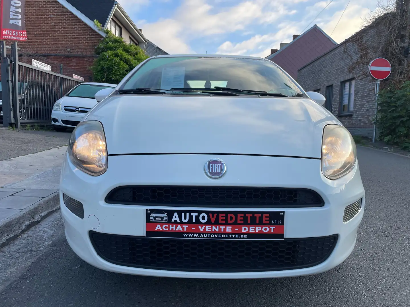 Fiat Punto 1.2i Easy 50(68) KW(HP) CLIME GAR.1AN Blanc - 2