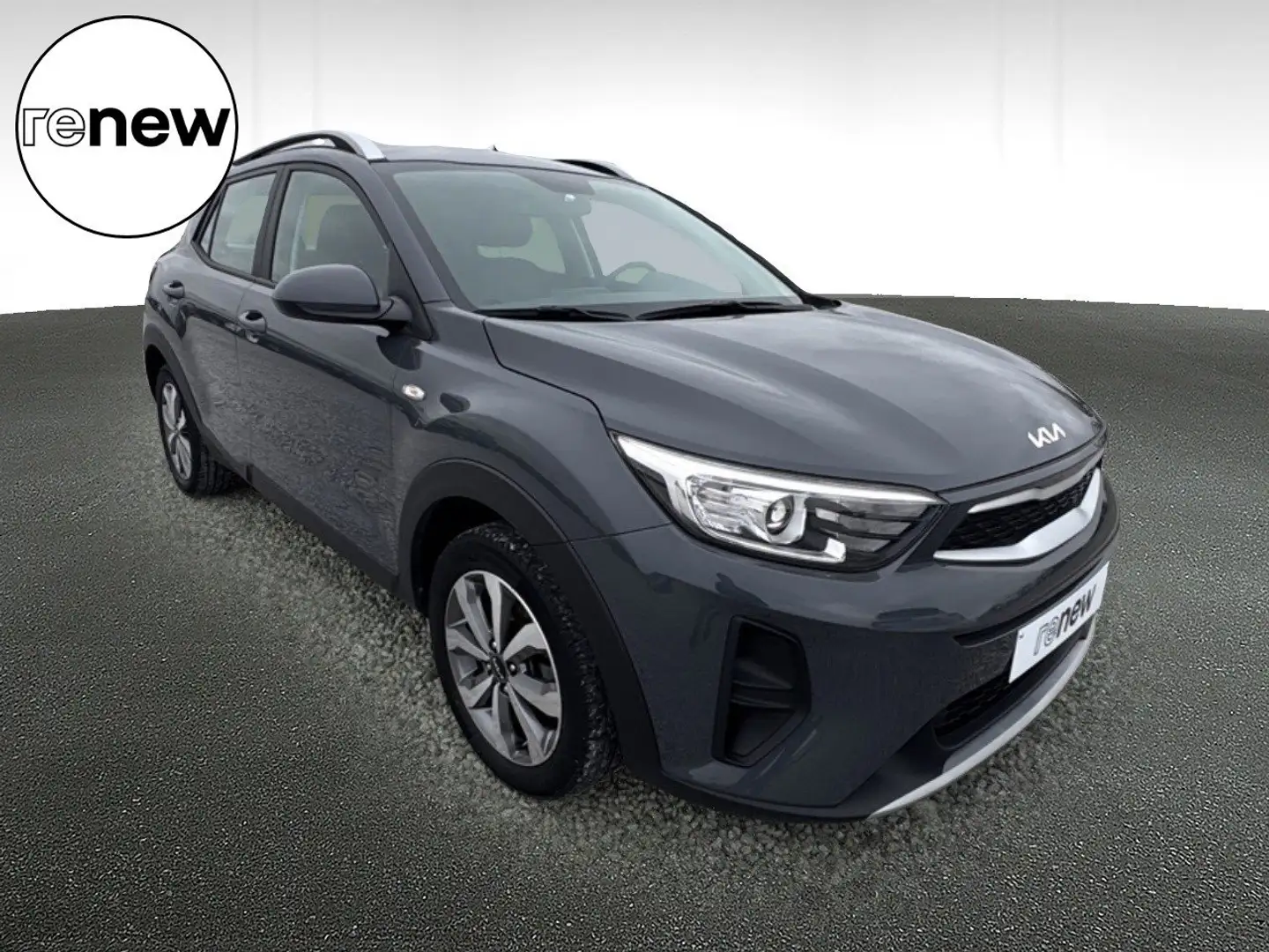 Kia Stonic Stonic 1.2i Pure ISG Grijs - 2