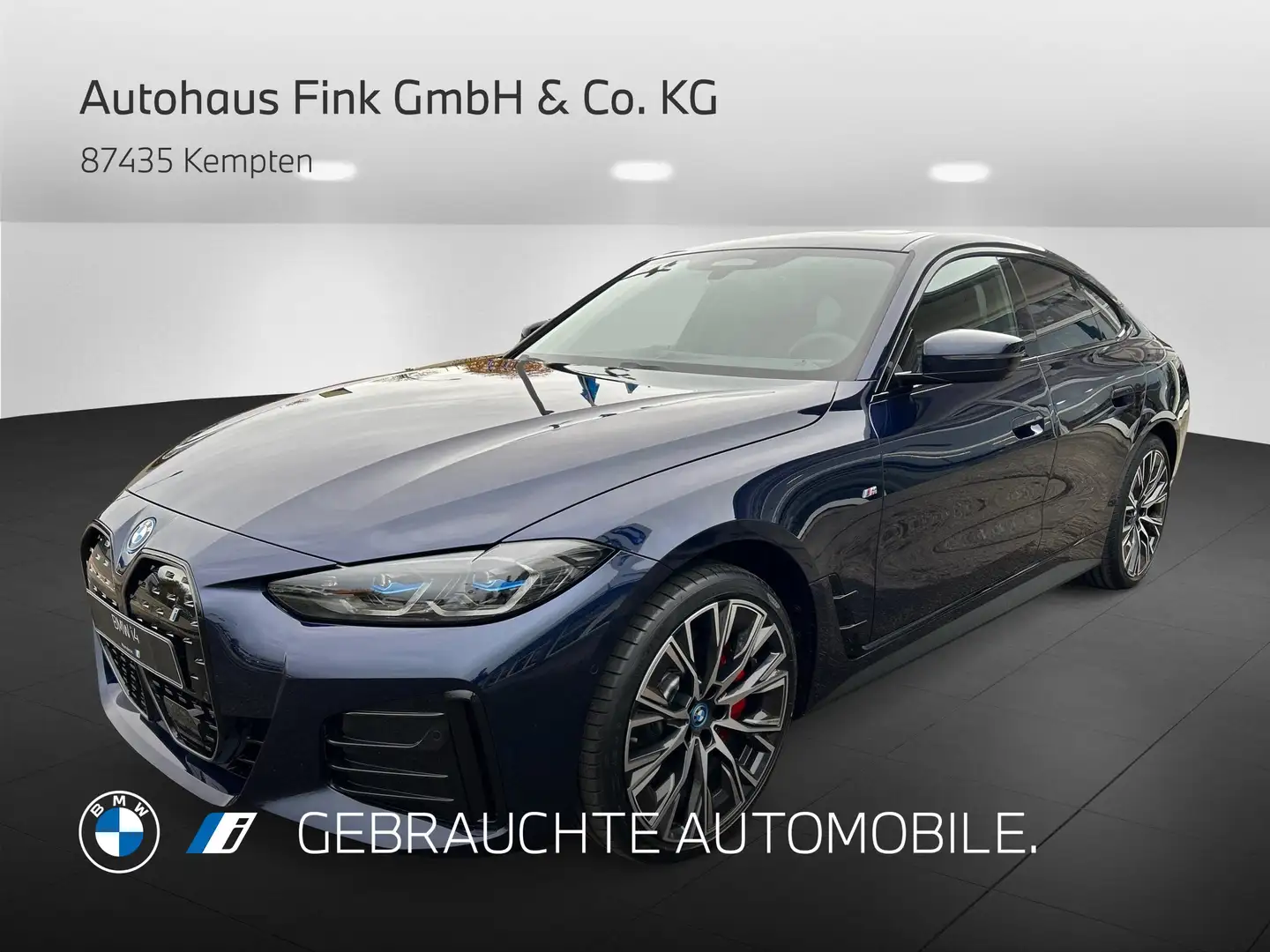 BMW i4 eDrive40 Gran Coupé M Sportpaket HiFi DAB Blau - 1