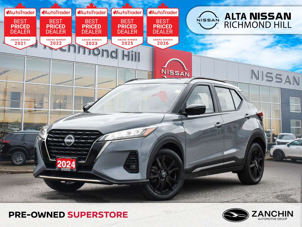 2024 Nissan Kicks SR | ONE OWNER | LOW MILEAGE | No Accident | Apple