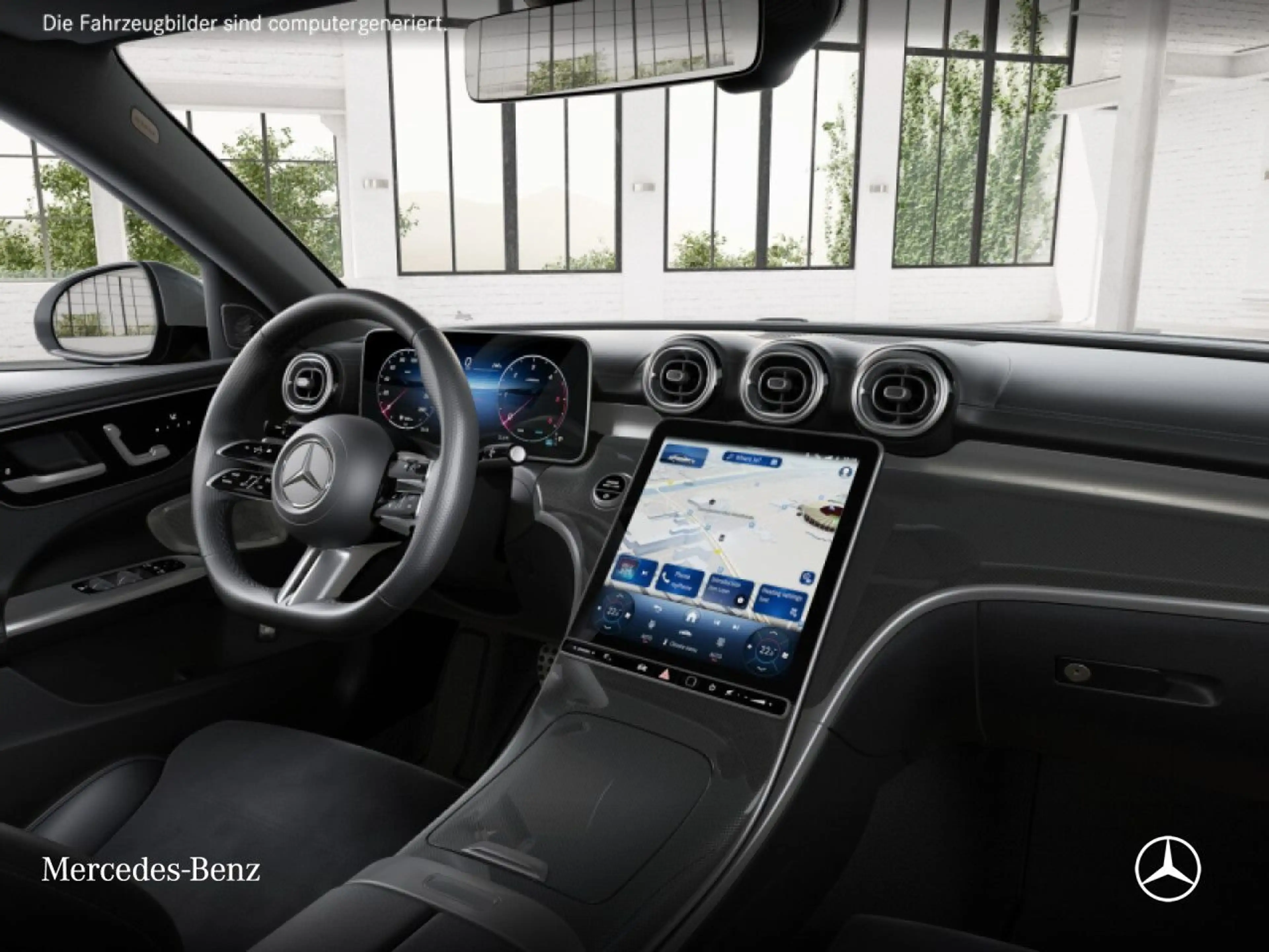 Mercedes-Benz C 220 d AMG+360+LED+BURMESTER+TOTW+KEYLESS+9G — photo 10