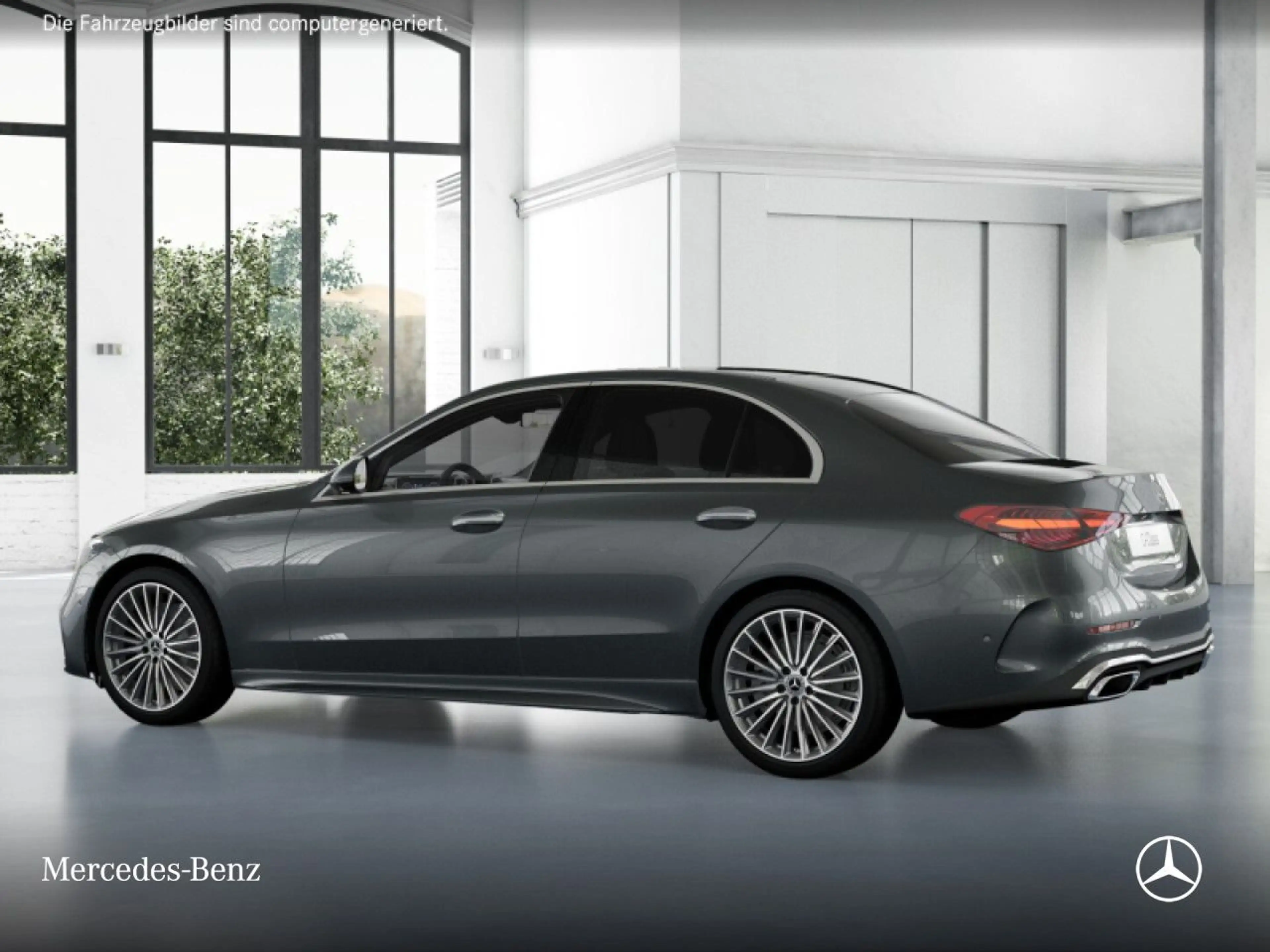 Mercedes-Benz C 220 d AMG+360+LED+BURMESTER+TOTW+KEYLESS+9G — photo 14