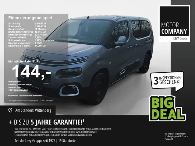 Citroen Berlingo 1.2 PureTech 110 Feel XL DAB*SHZ*USB*