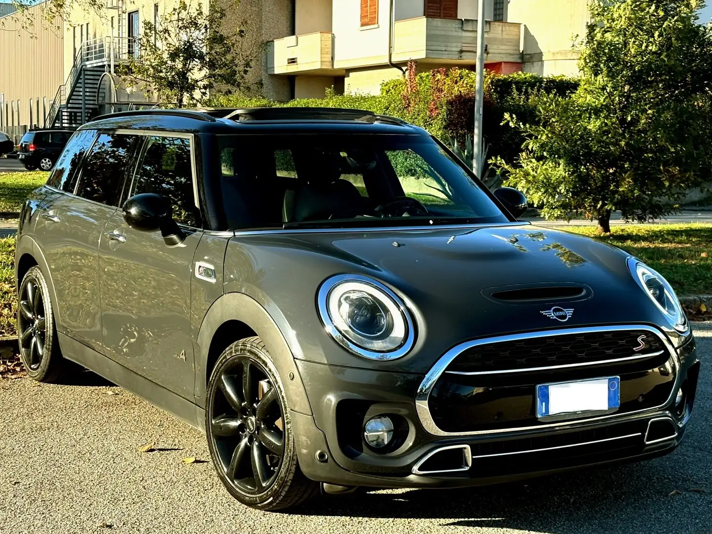 MINI Cooper SD Clubman 2.0D aut. 190cv 4X4-Tetto,Pelle-132000km-FULL Grigio - 1