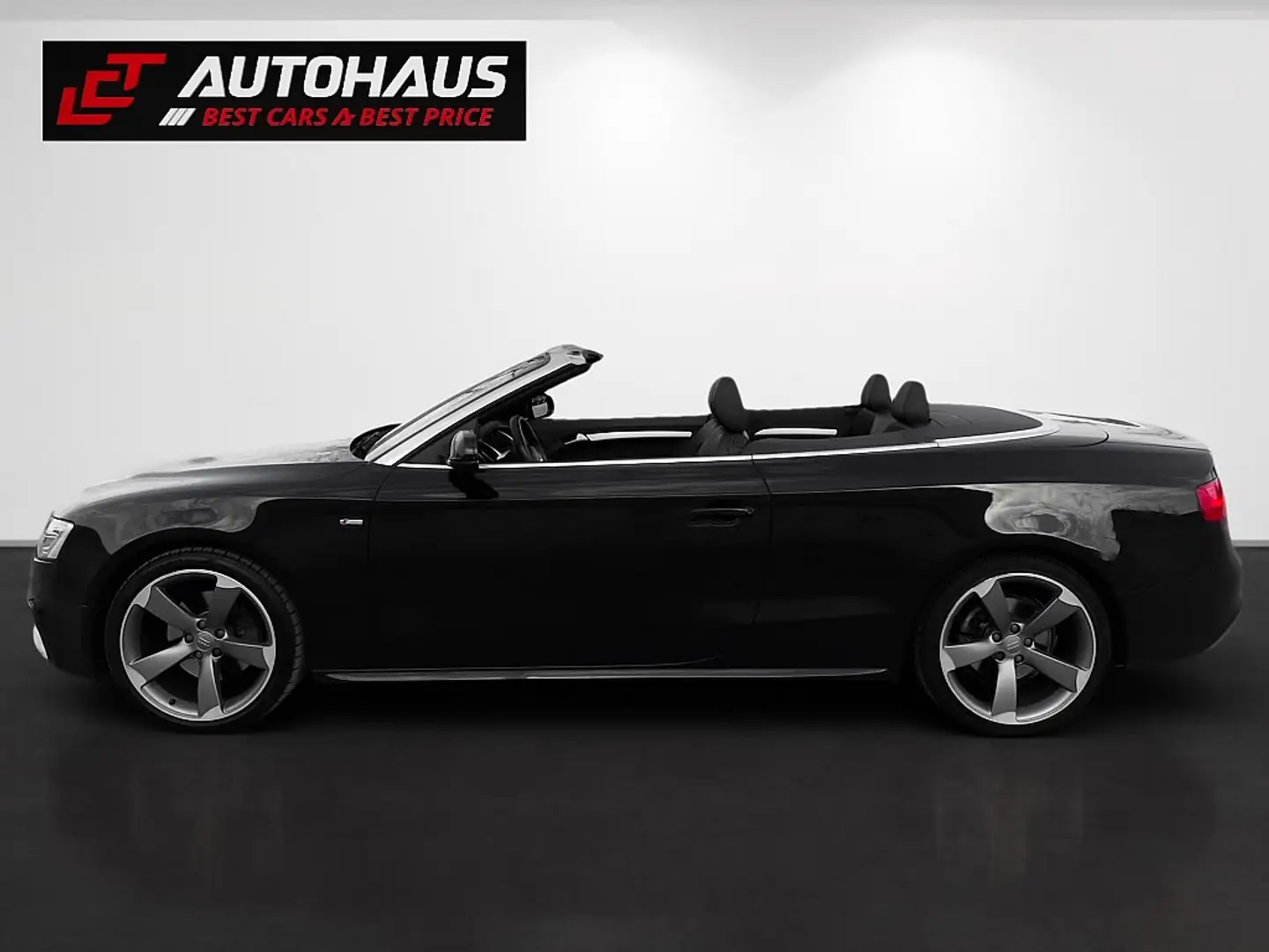 Audi A5 Cabrio 2,0 TFSI quattro |1.BESITZ|S-LINE| Schwarz - 2